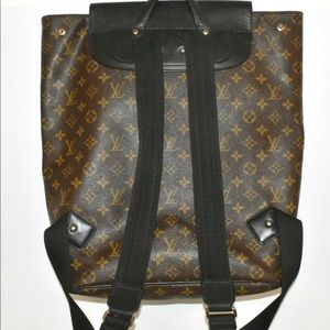 Louis Vuitton Monogram Macassar Monogram MacArthur Parc Backpack